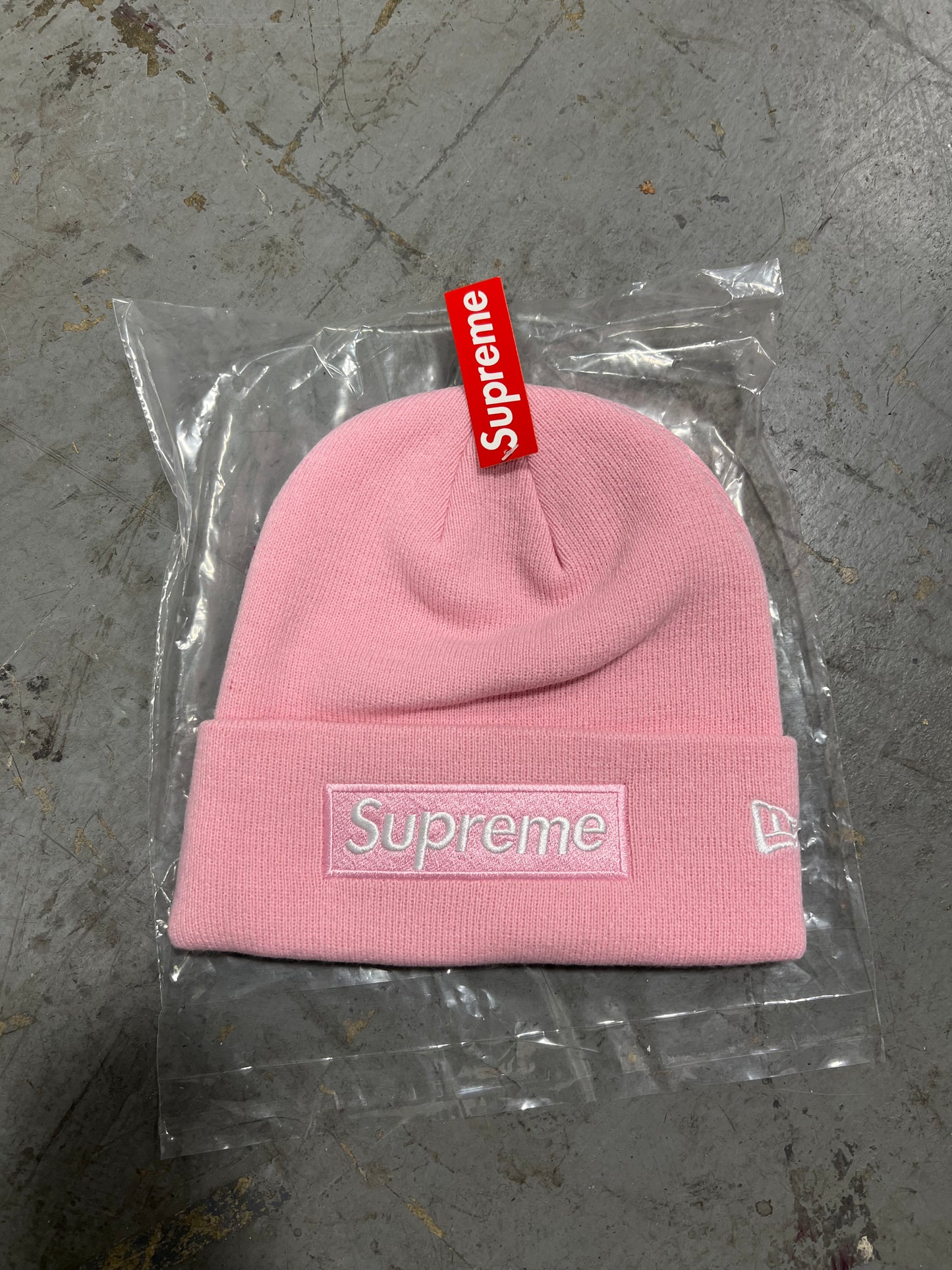 Supreme PInk Beanie
