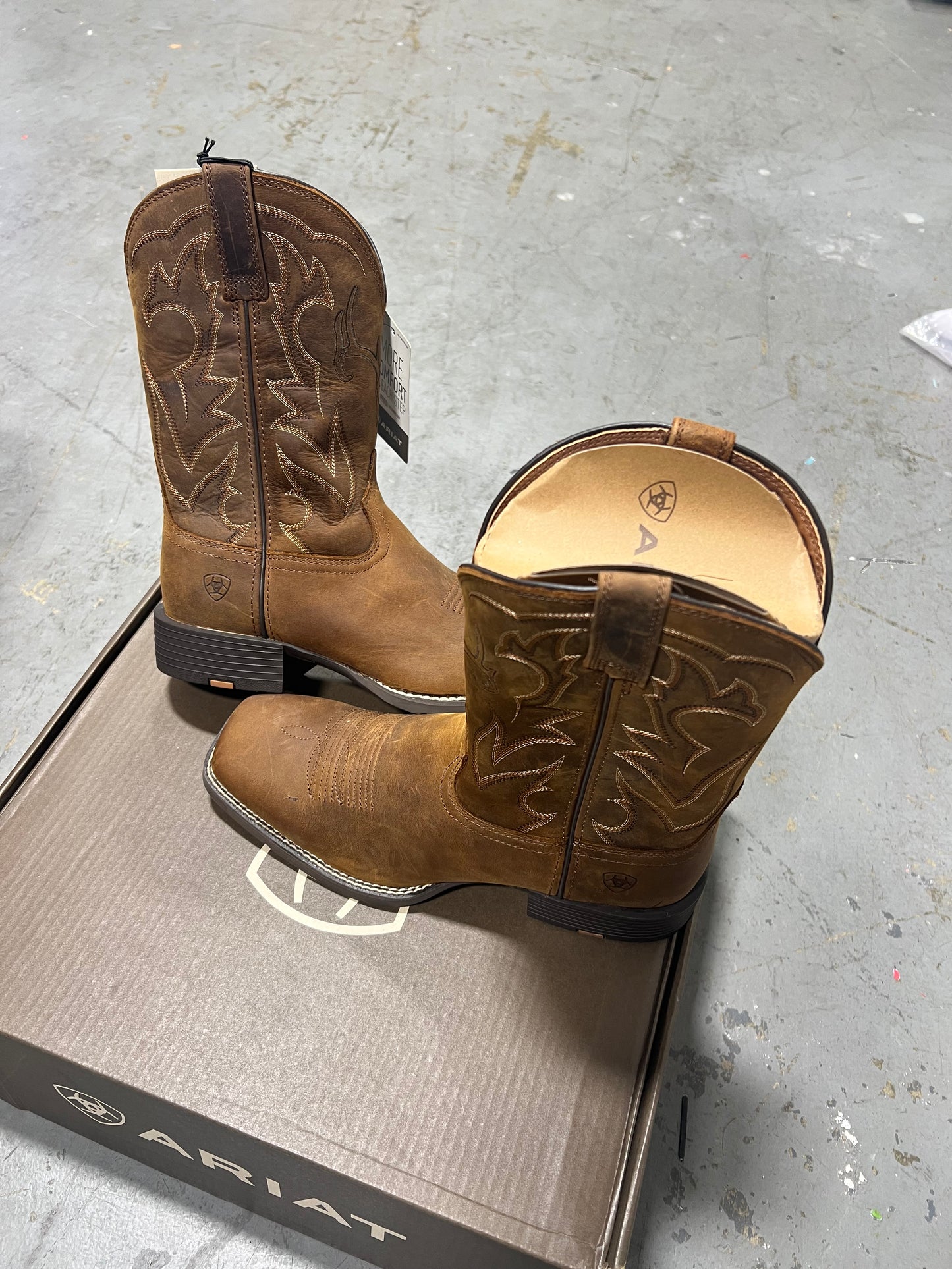 Ariat Mens Sport Western Brown