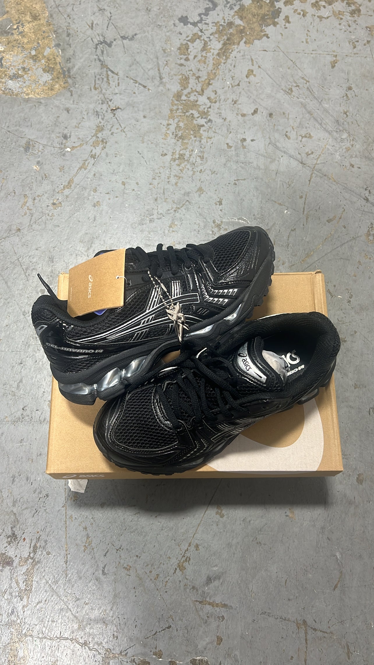 Asics Gel Kayano 14 Black Silver