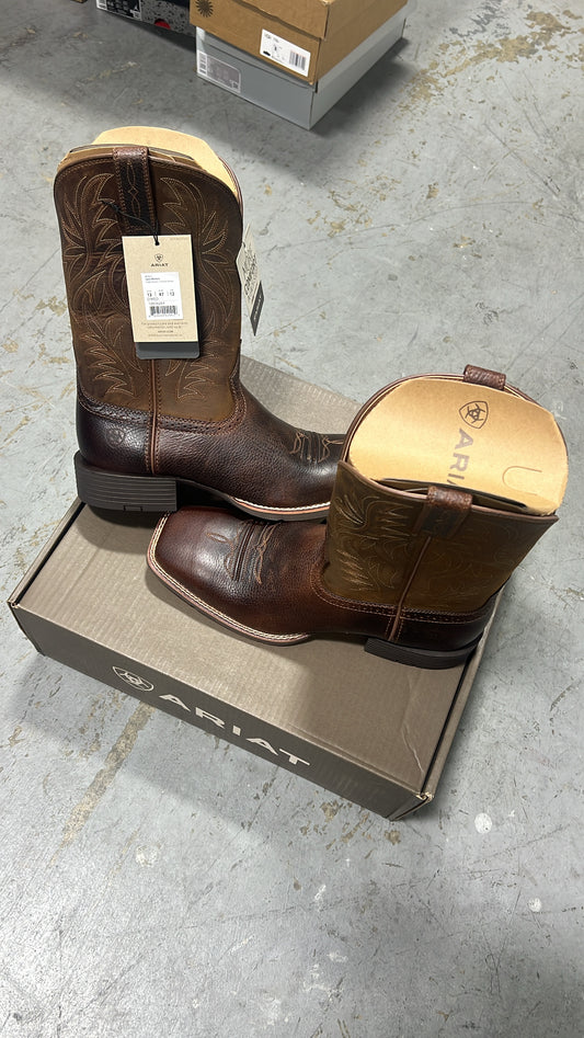 Arait Mens Boot Sport Western Dark Brown