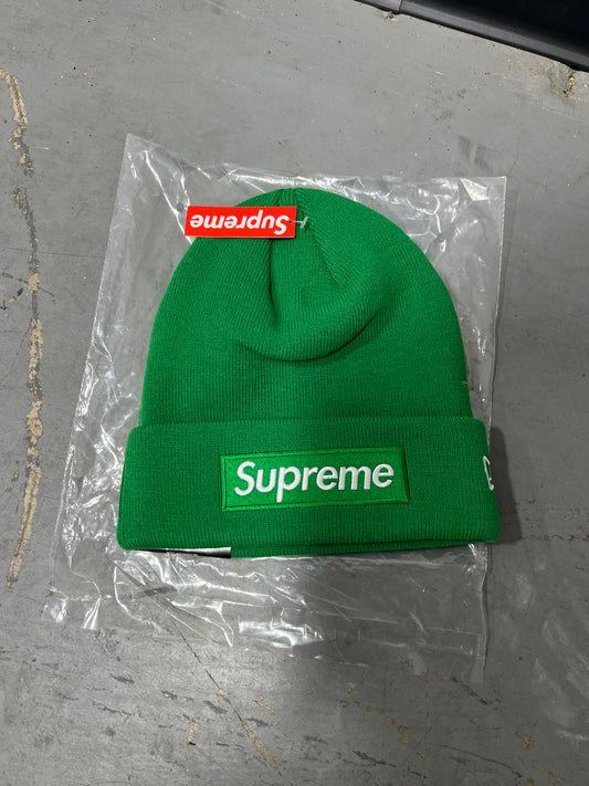 Supreme Green Beanie