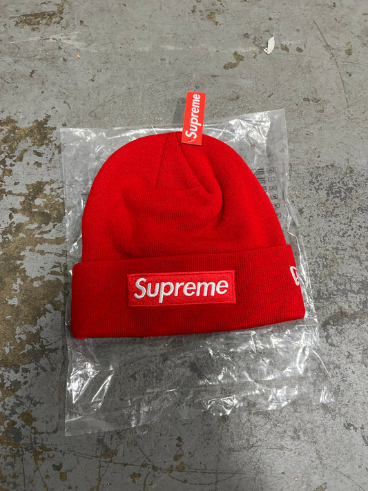 Supreme Red Beanie