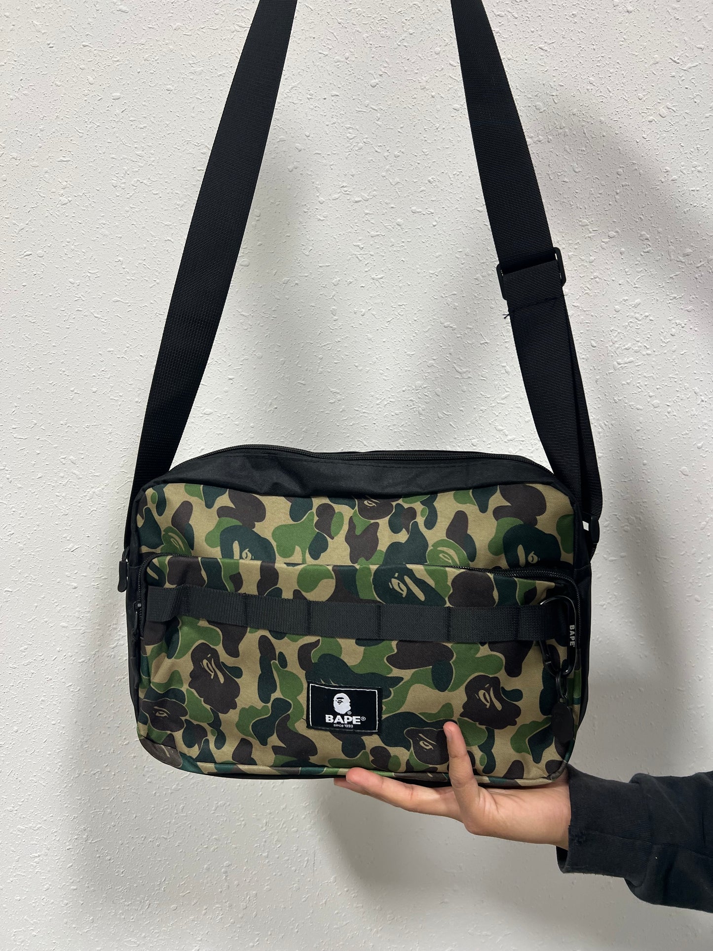 BAPE CAMO SIDE BAG