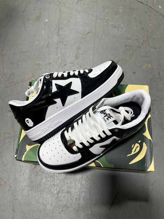 BapeSta Black and White